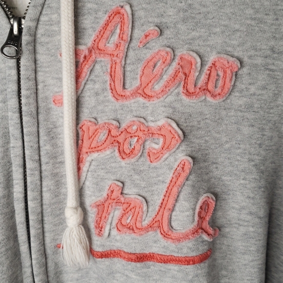 Aeropostale brand women's varsity style hoodie - Picture 10 of 11